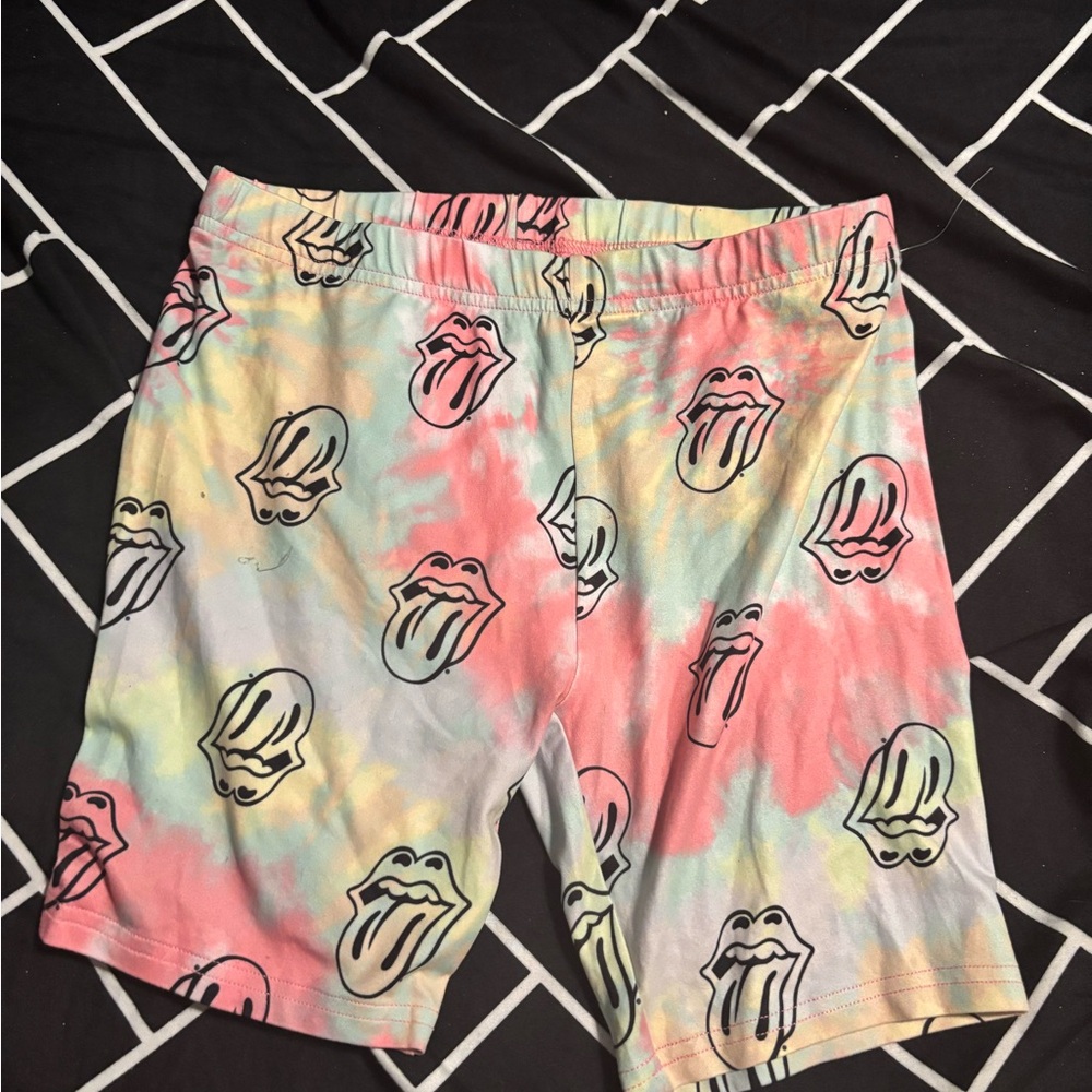 The Rolling Stones Tie-Dye Kids Shorts